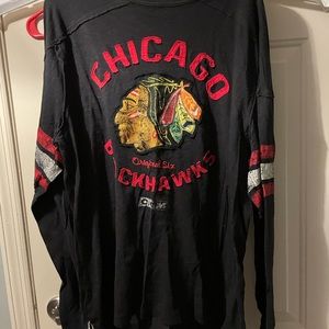 Blackhawks CCM vintage long sleeve tshirt